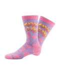 YU "MÄUSE GAYNG" SOCKEN - ROSA/LILA