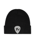 YU "LOGO" BEANIE - SCHWARZ/WEISS