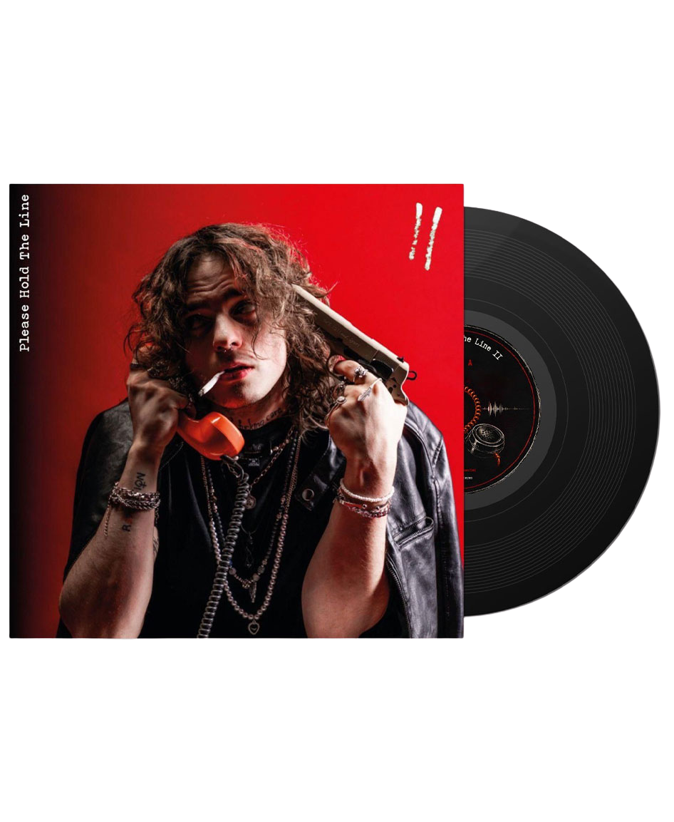YU "PLEASE HOLD THE LINE II" VINYL - SIGNAL RED