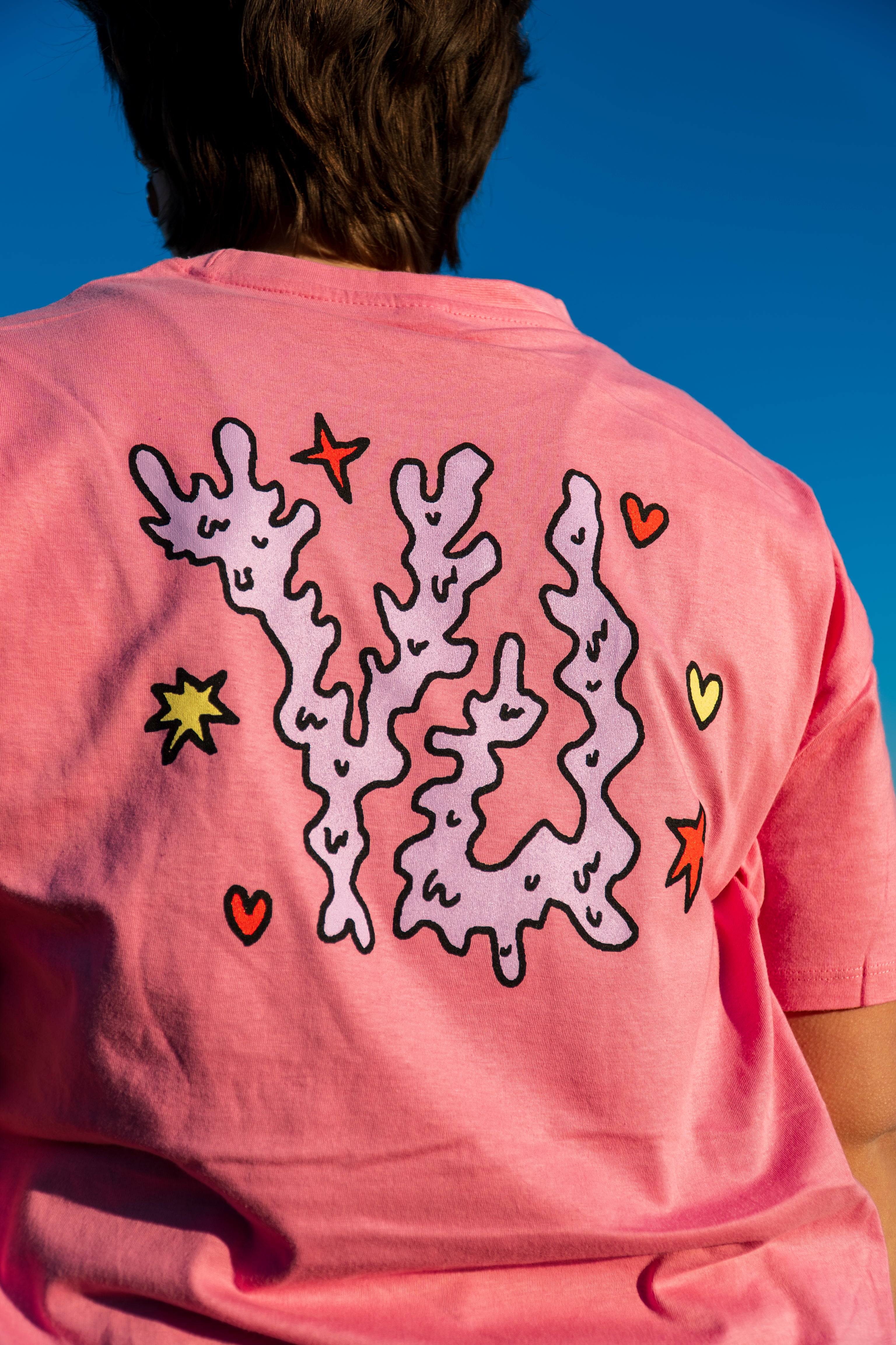 YU "LOVE YOURSELF" UNISEX T-SHIRT - ROSA