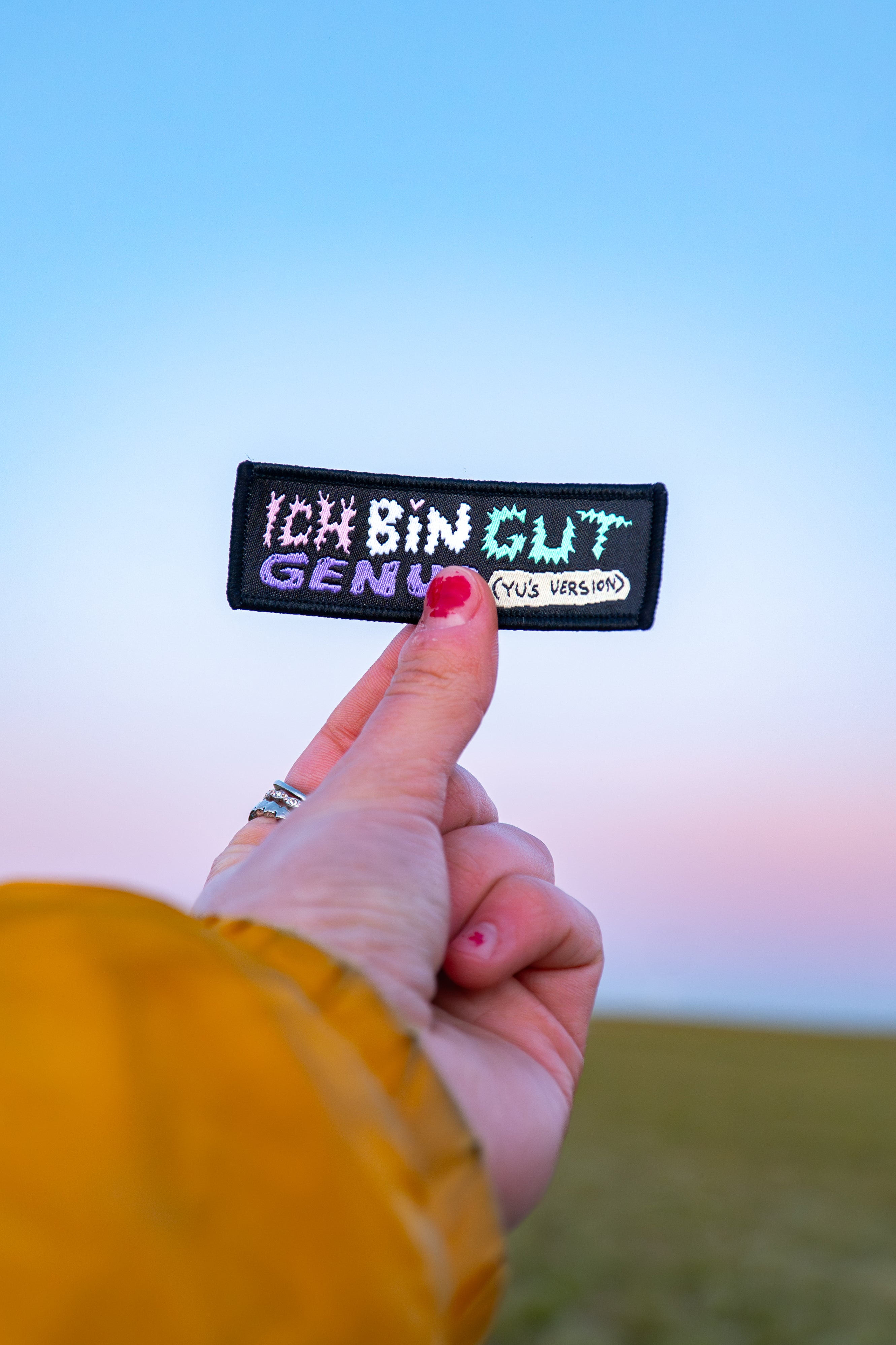YU "ICH BIN GENUG" PATCH