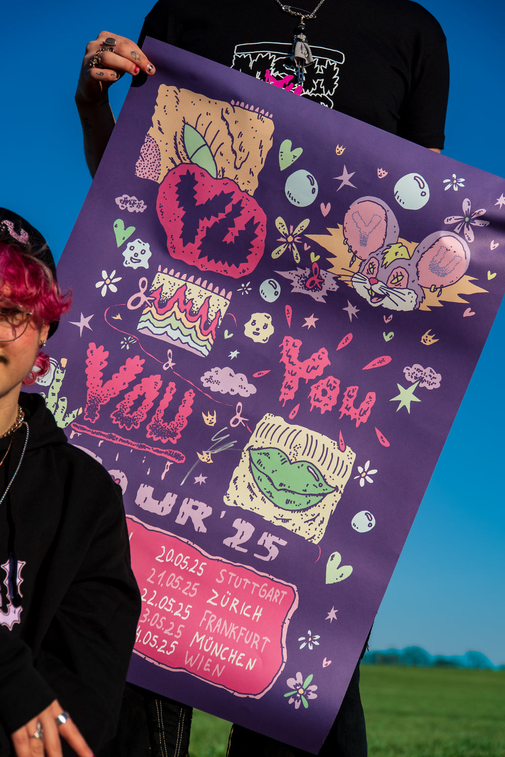 YU "TOUR 25" POSTER