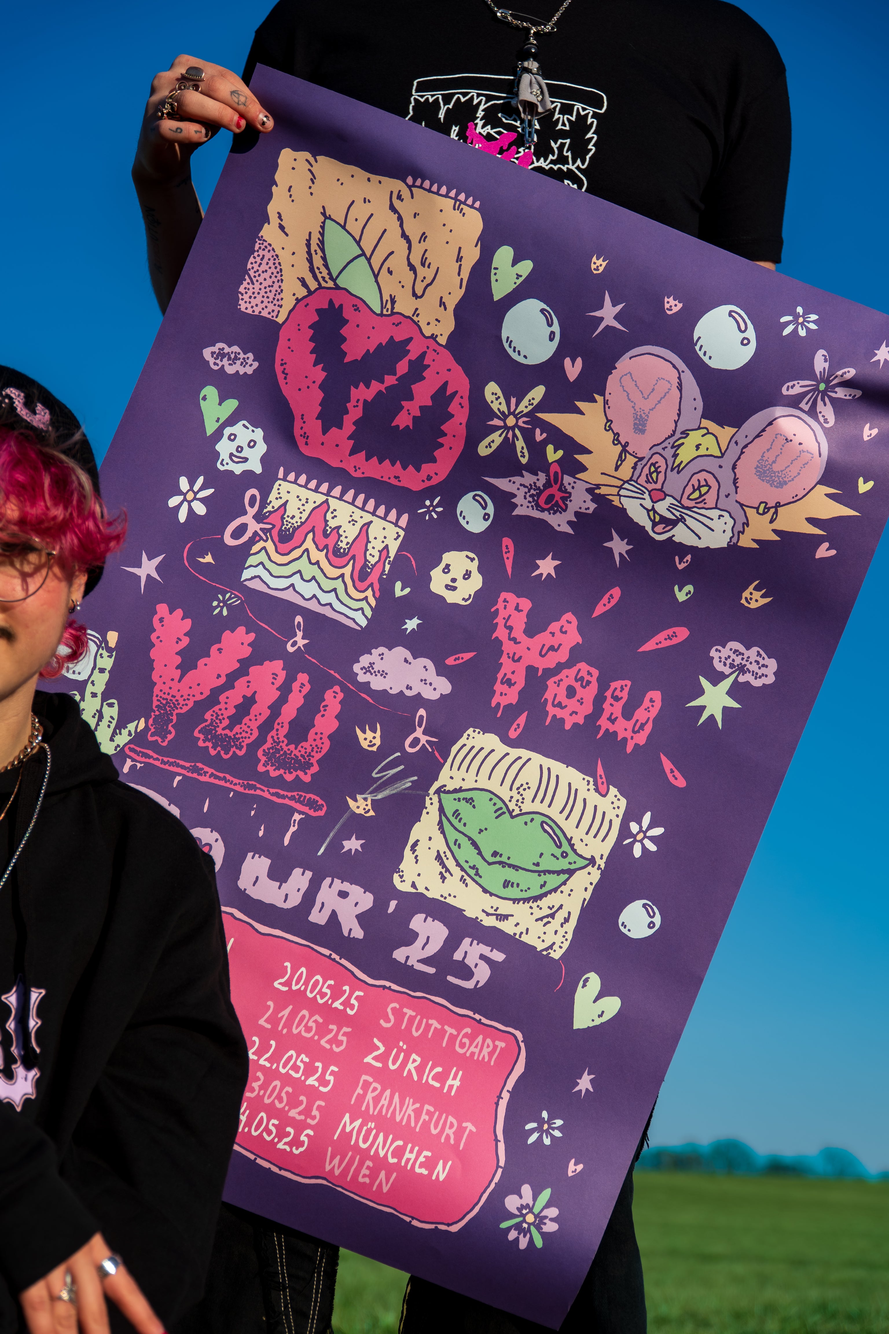 YU "TOUR 25" POSTER
