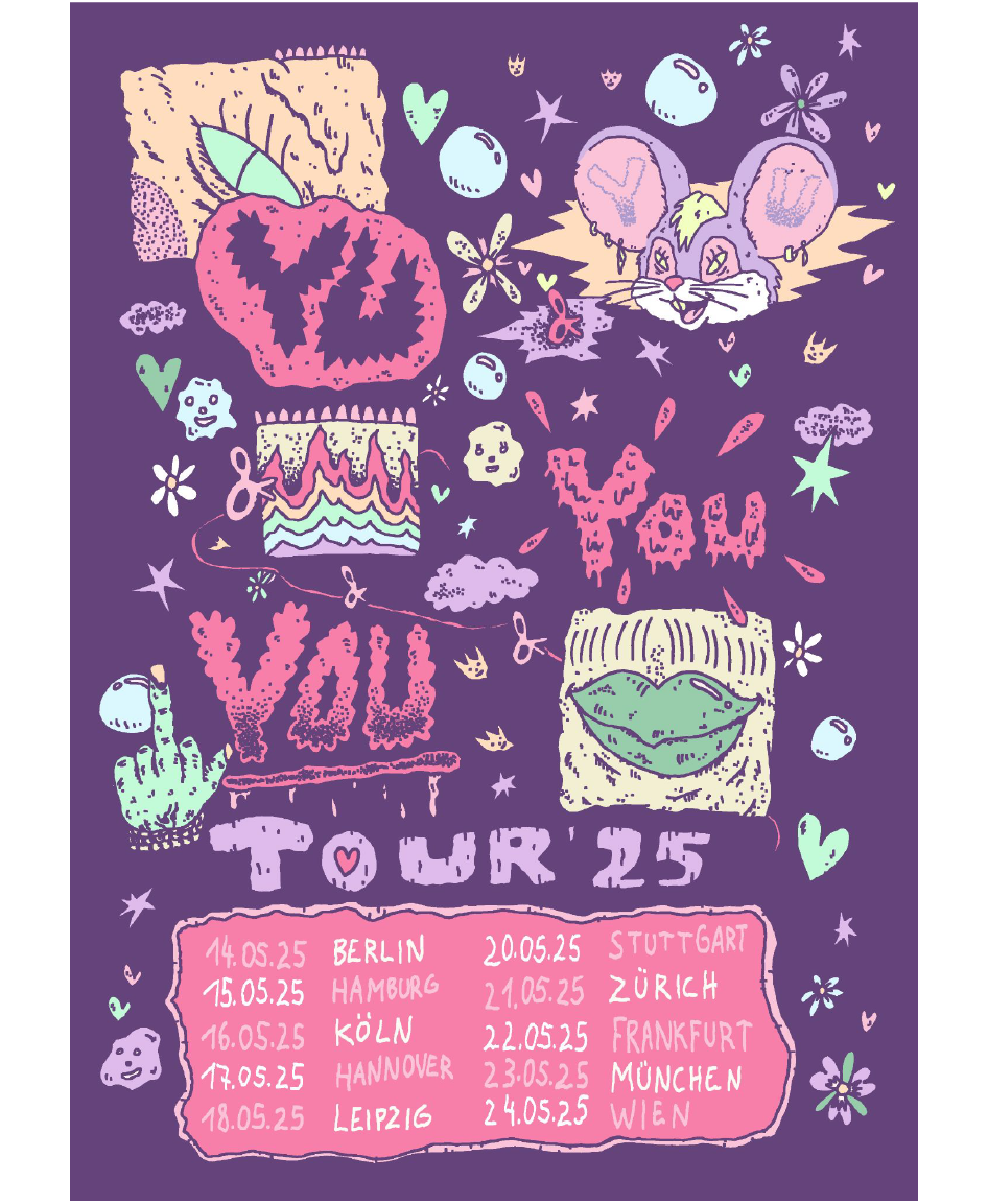 YU "TOUR 25" POSTER