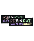 YU "ICH BIN GENUG" PATCH 2ER BUNDLE